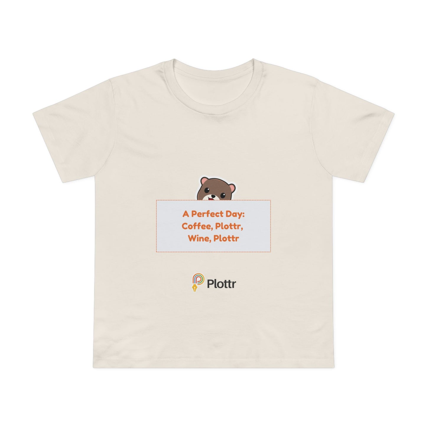 Women’s Hiding Otter Maple Tee - A Perfect Day