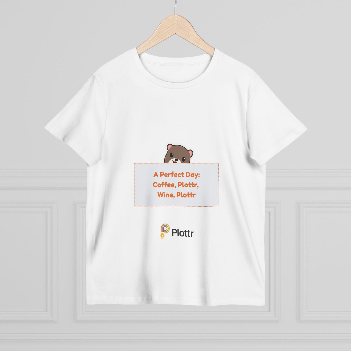 Women’s Hiding Otter Maple Tee - A Perfect Day