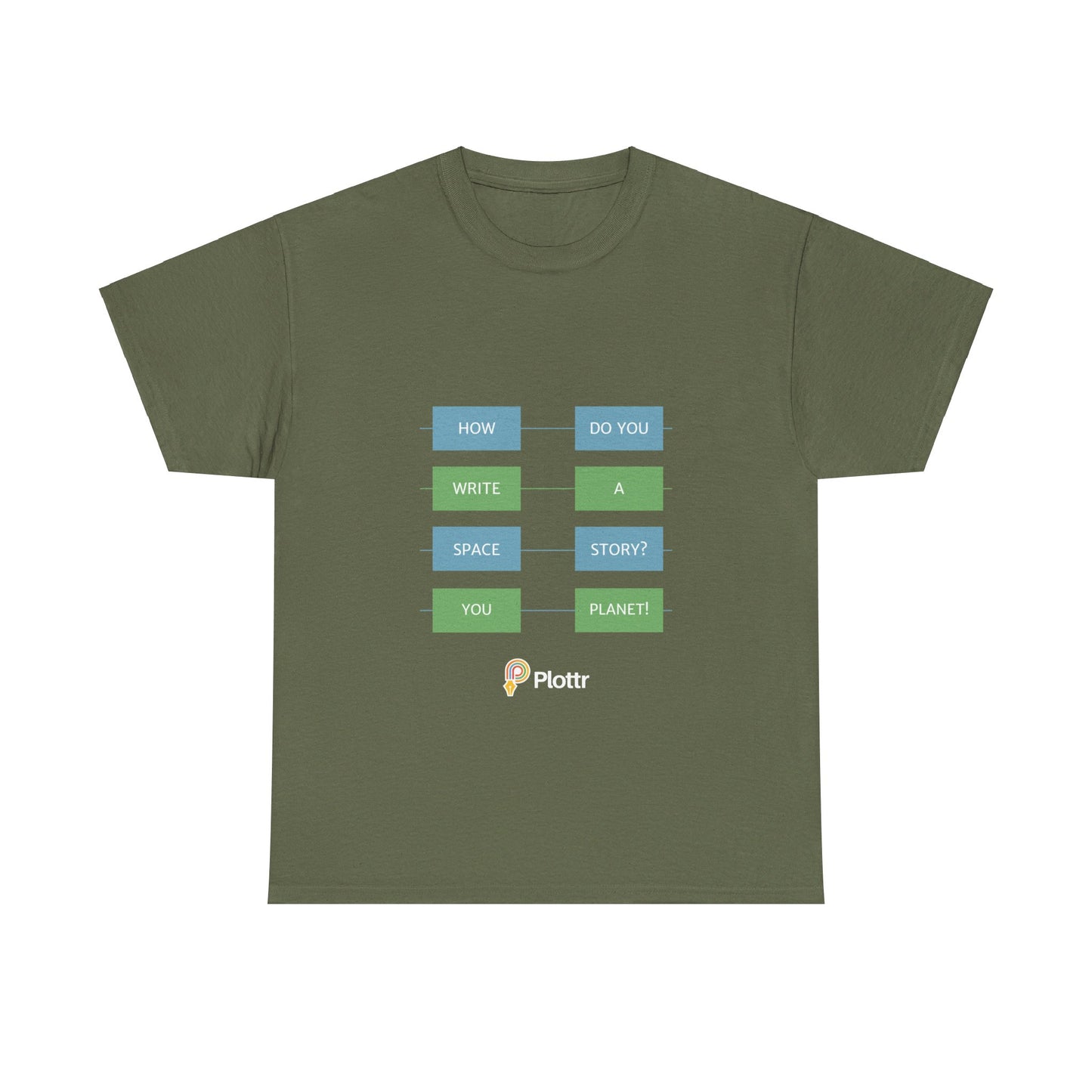 Unisex Plottr Plotlines Tee - You Planet!