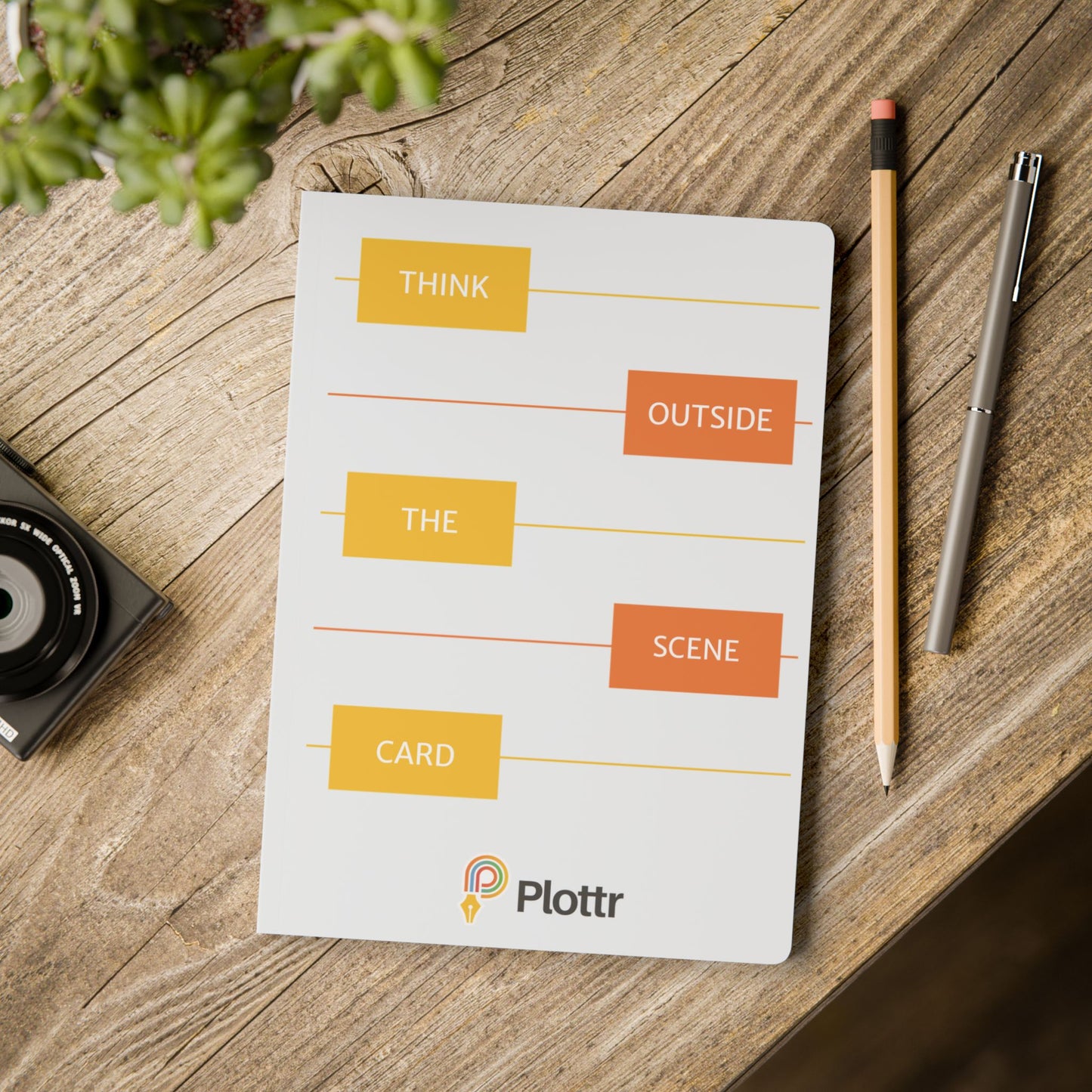 Plotlines Softcover Journal - Think Outside the Scene Card