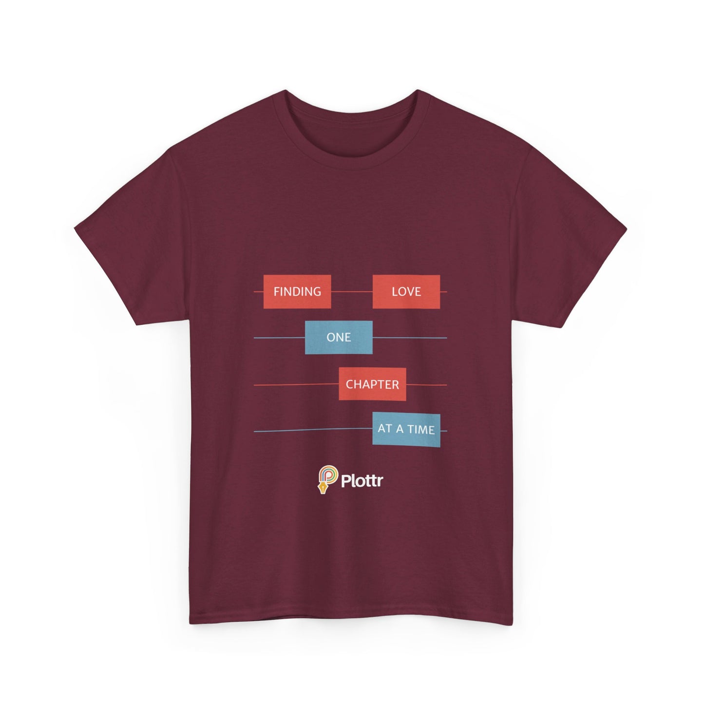 Unisex Plottr Plotlines Tee - Finding Love