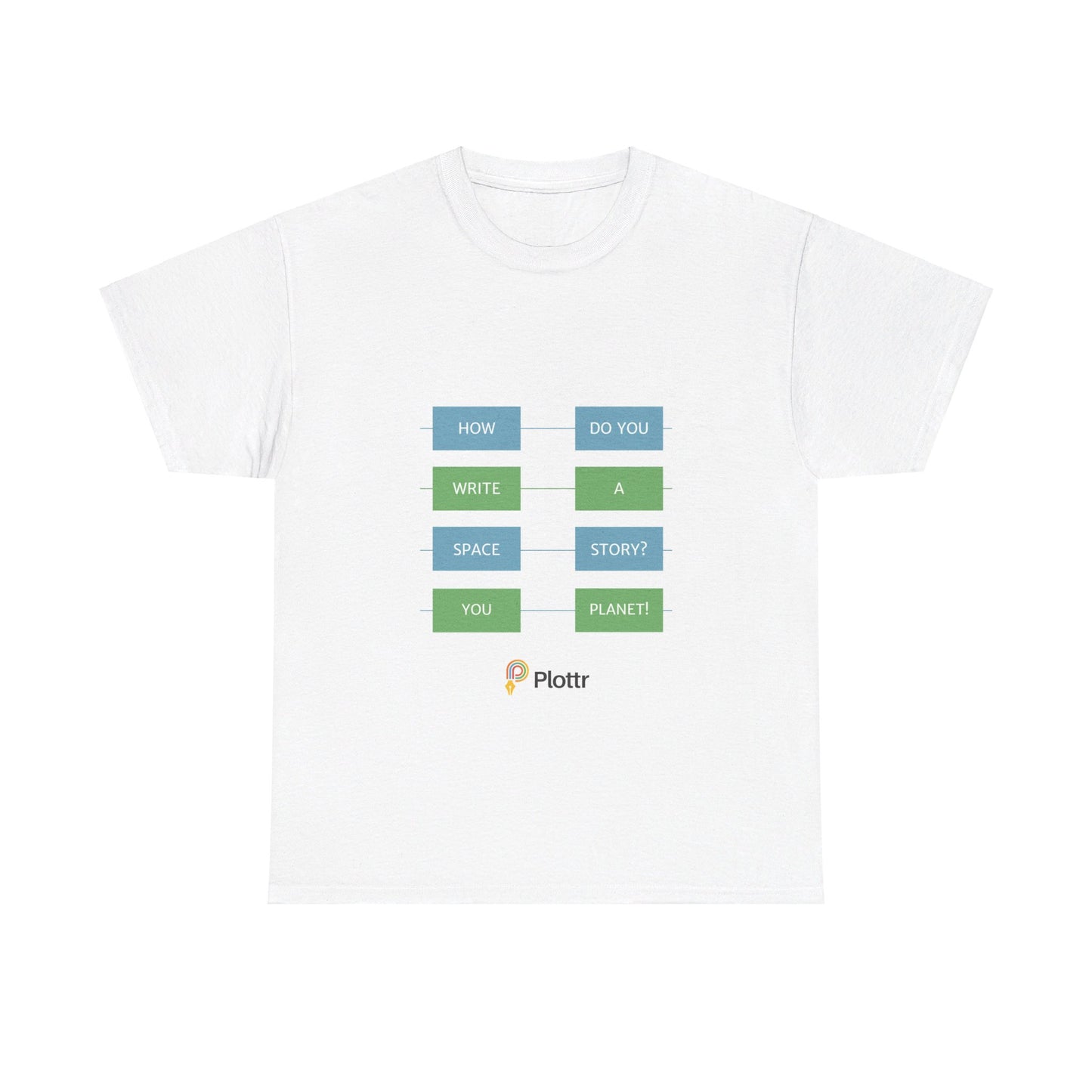 Unisex Plottr Plotlines Tee - You Planet!