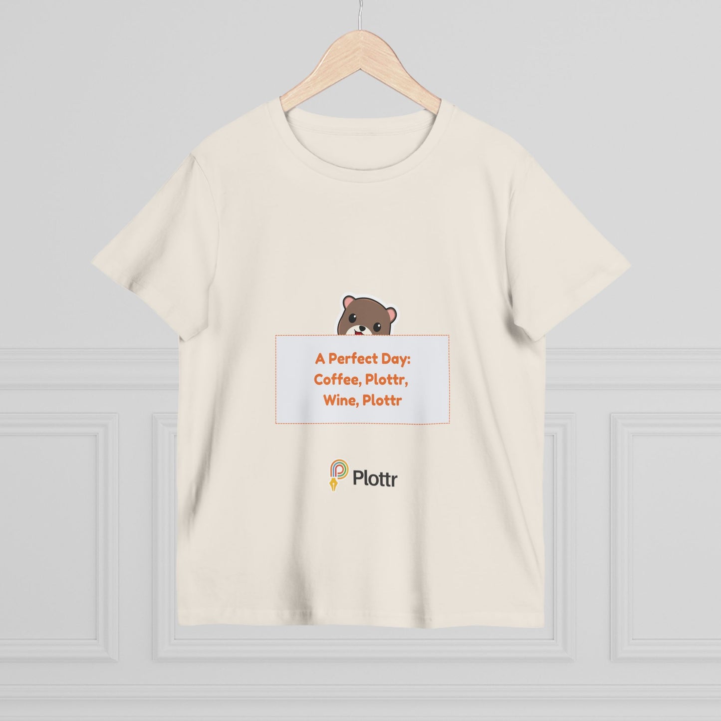 Women’s Hiding Otter Maple Tee - A Perfect Day