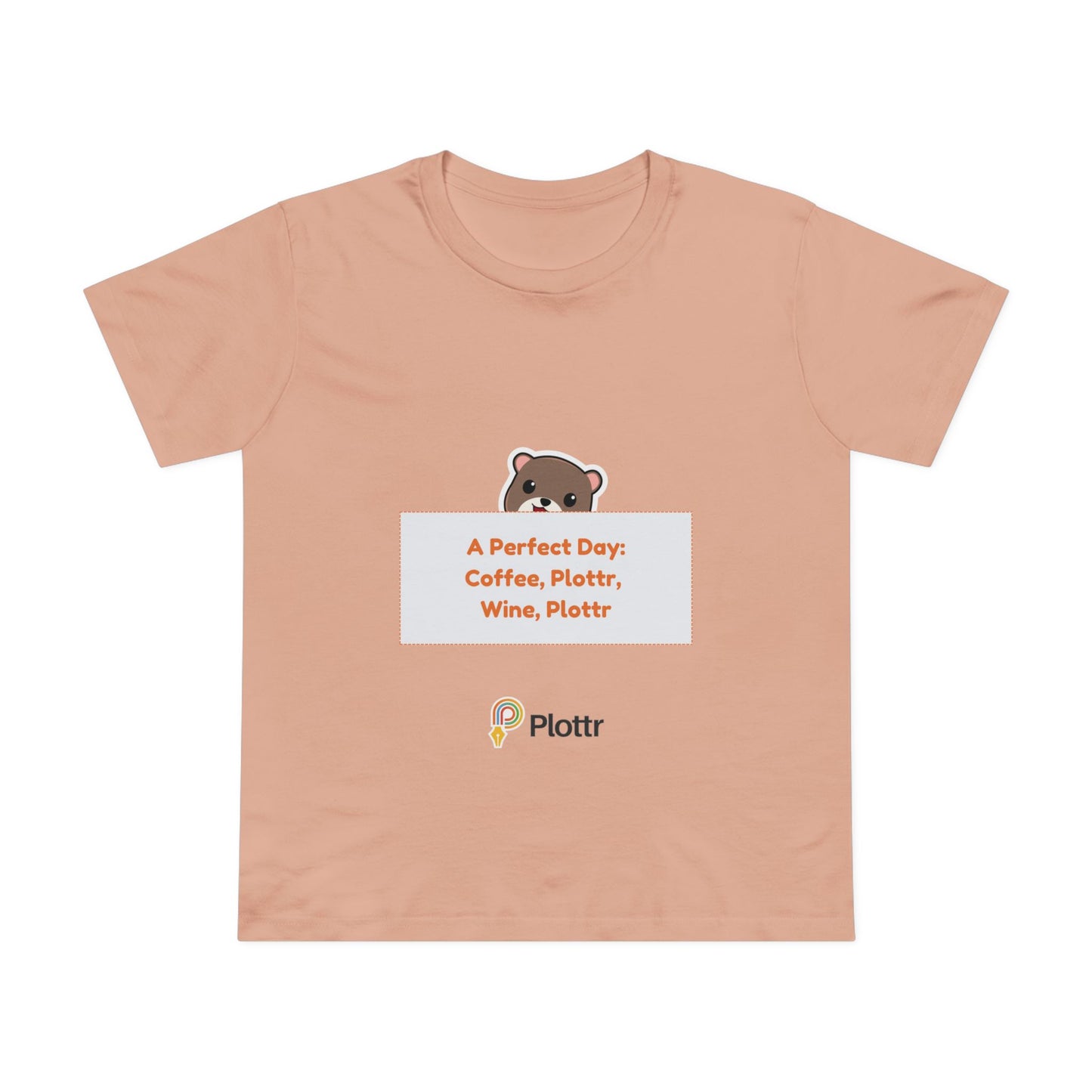 Women’s Hiding Otter Maple Tee - A Perfect Day