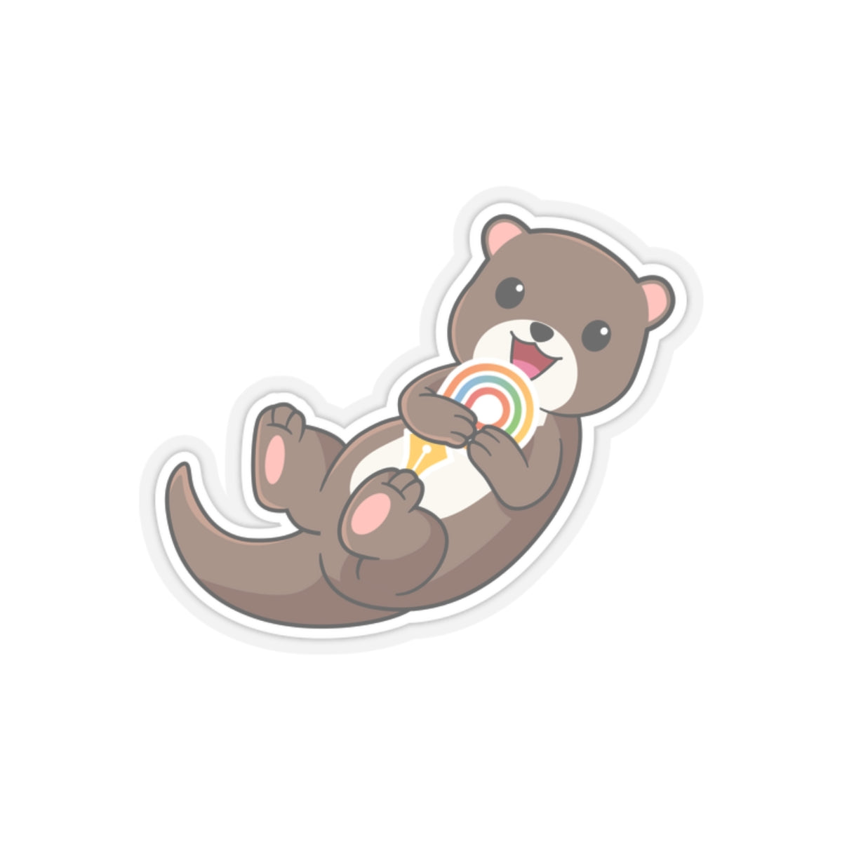 Plottr Otter Sticker