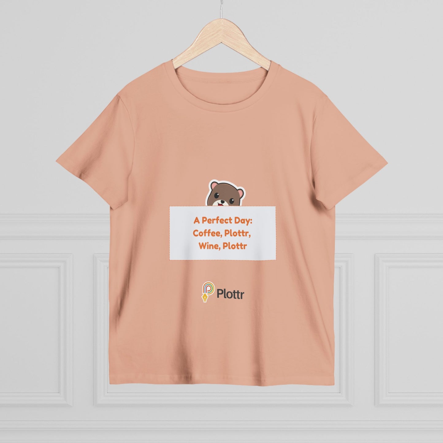 Women’s Hiding Otter Maple Tee - A Perfect Day