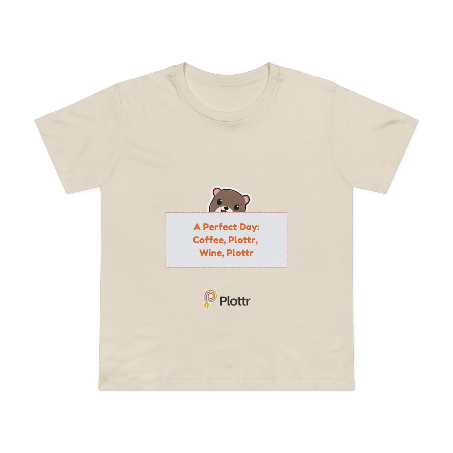 Women’s Hiding Otter Maple Tee - A Perfect Day