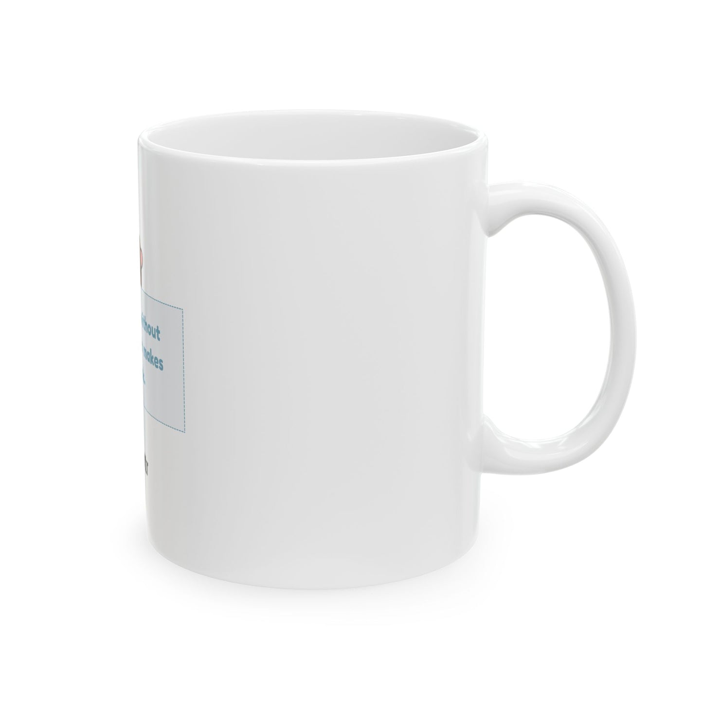 Hiding Plottr Otter Mug - Plottr & Puns