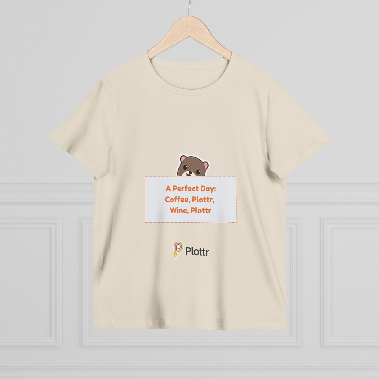 Women’s Hiding Otter Maple Tee - A Perfect Day