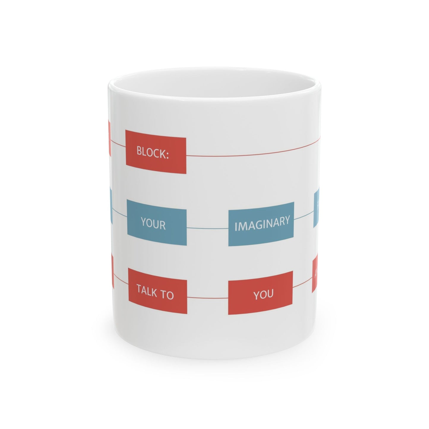 Plotlines Wrap Mug - Writer's Block