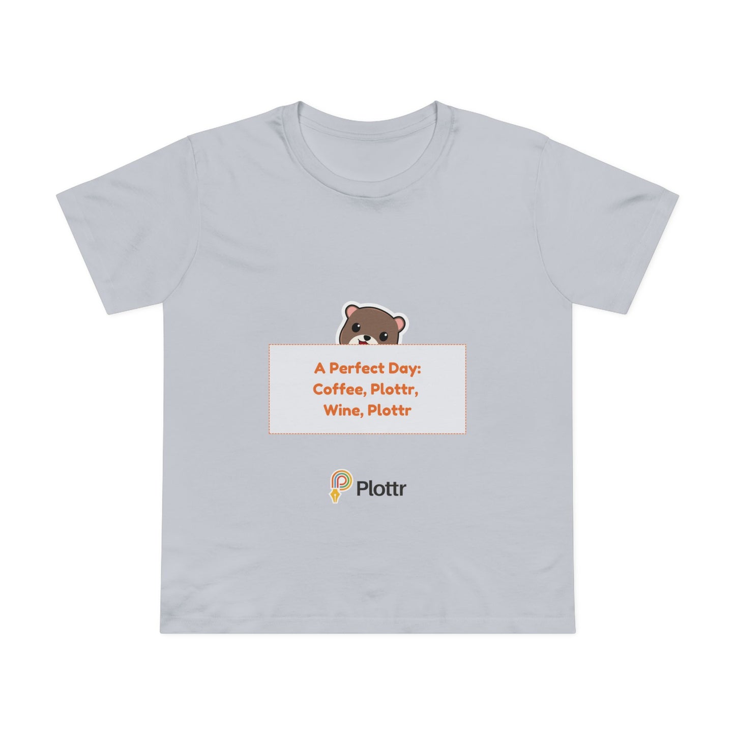 Women’s Hiding Otter Maple Tee - A Perfect Day