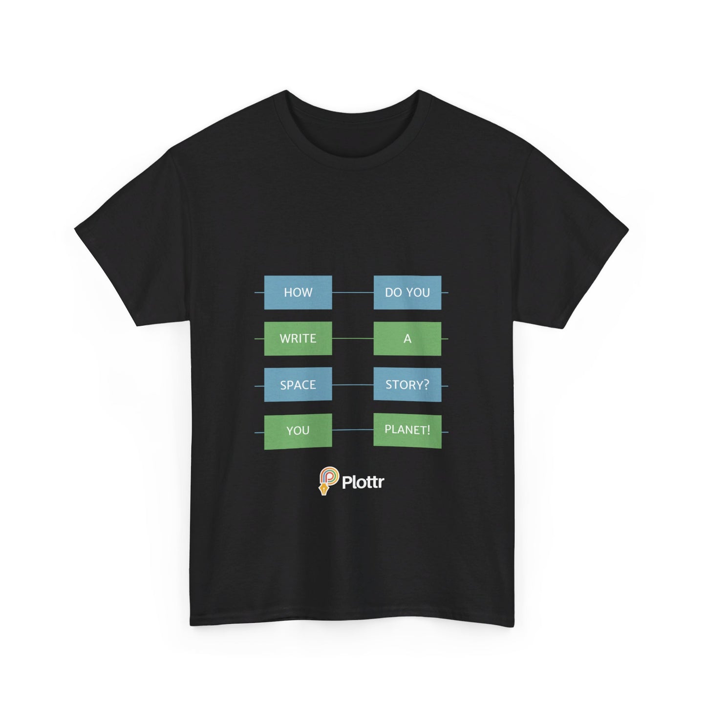 Unisex Plottr Plotlines Tee - You Planet!