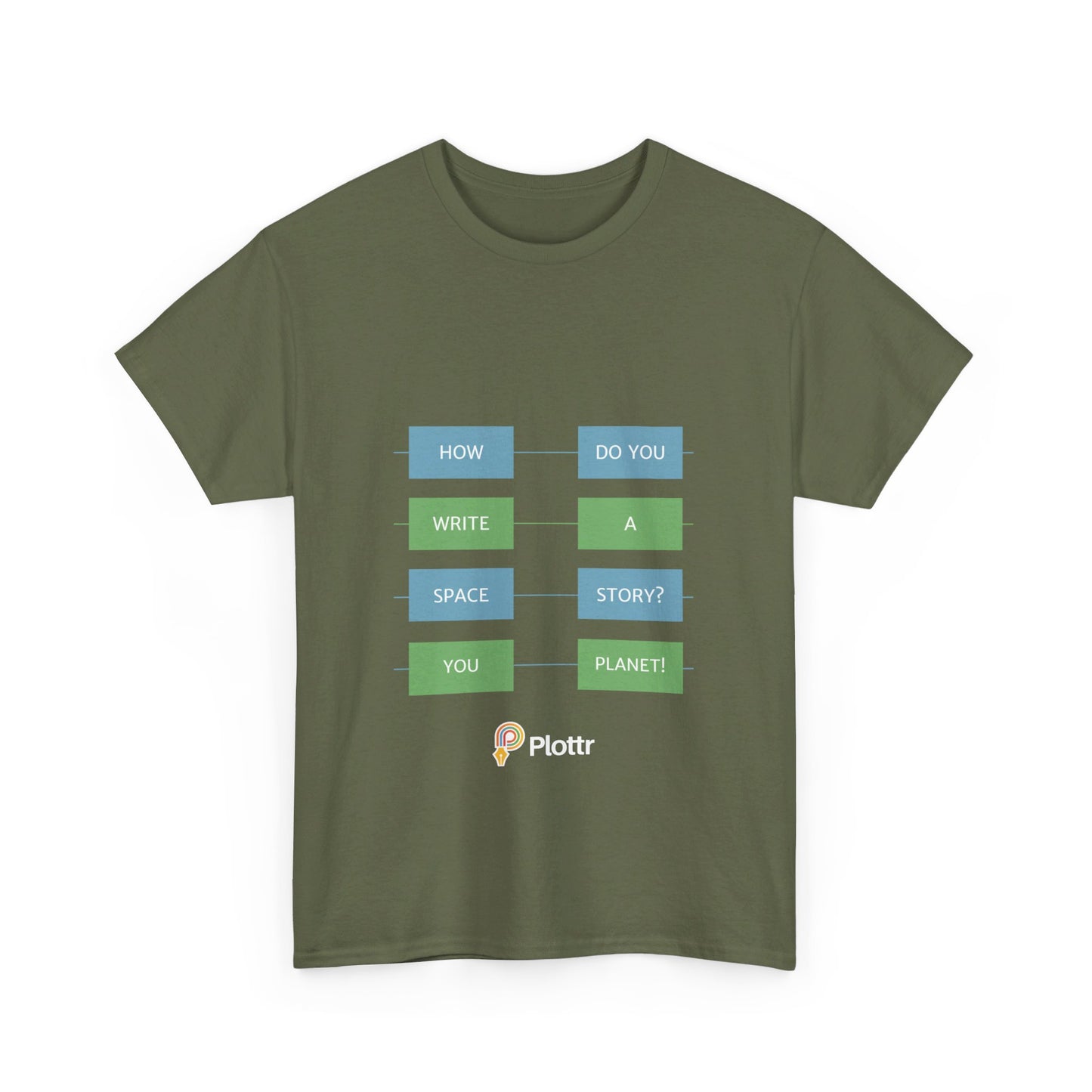 Unisex Plottr Plotlines Tee - You Planet!