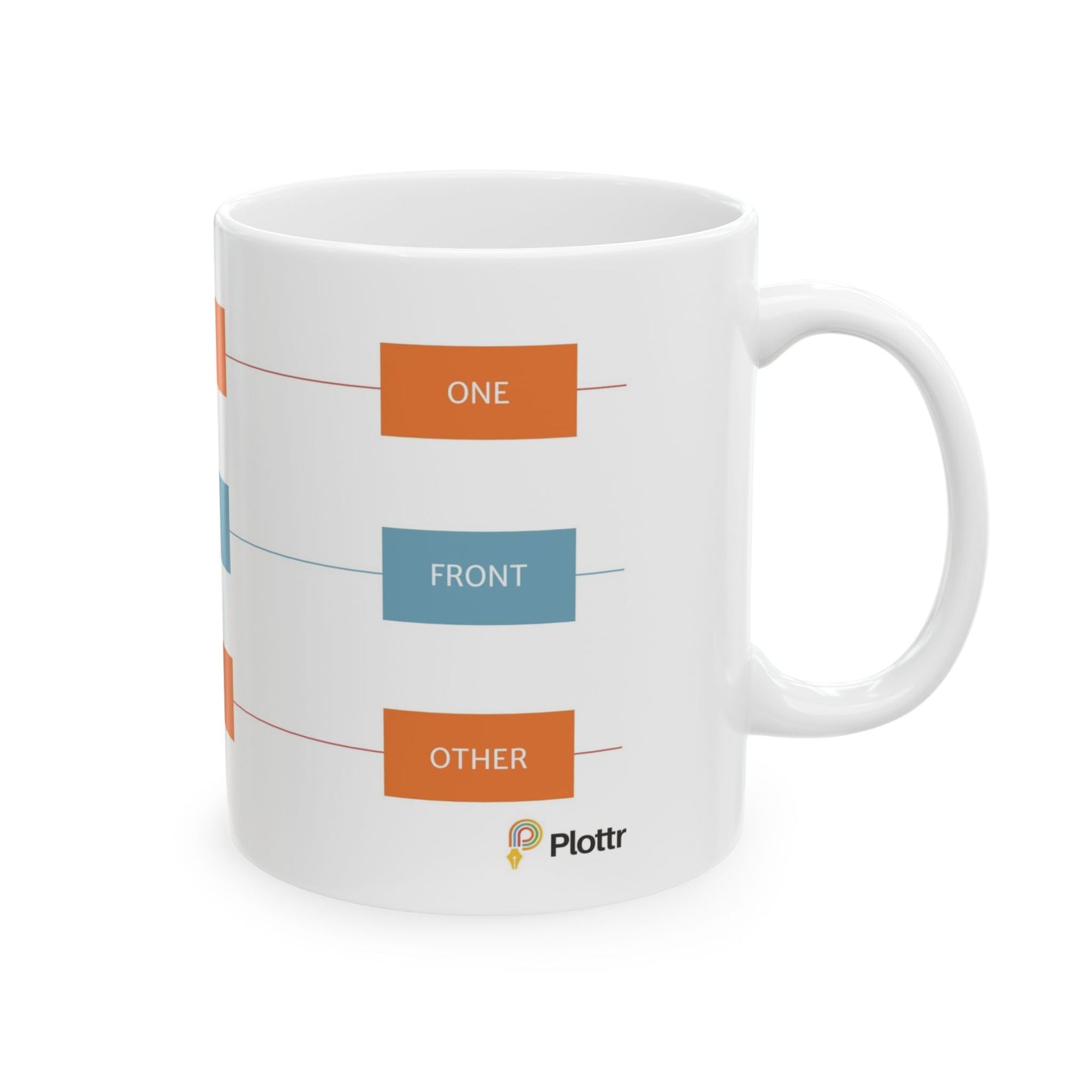 Plotlines Wrap Mug - Word by Word