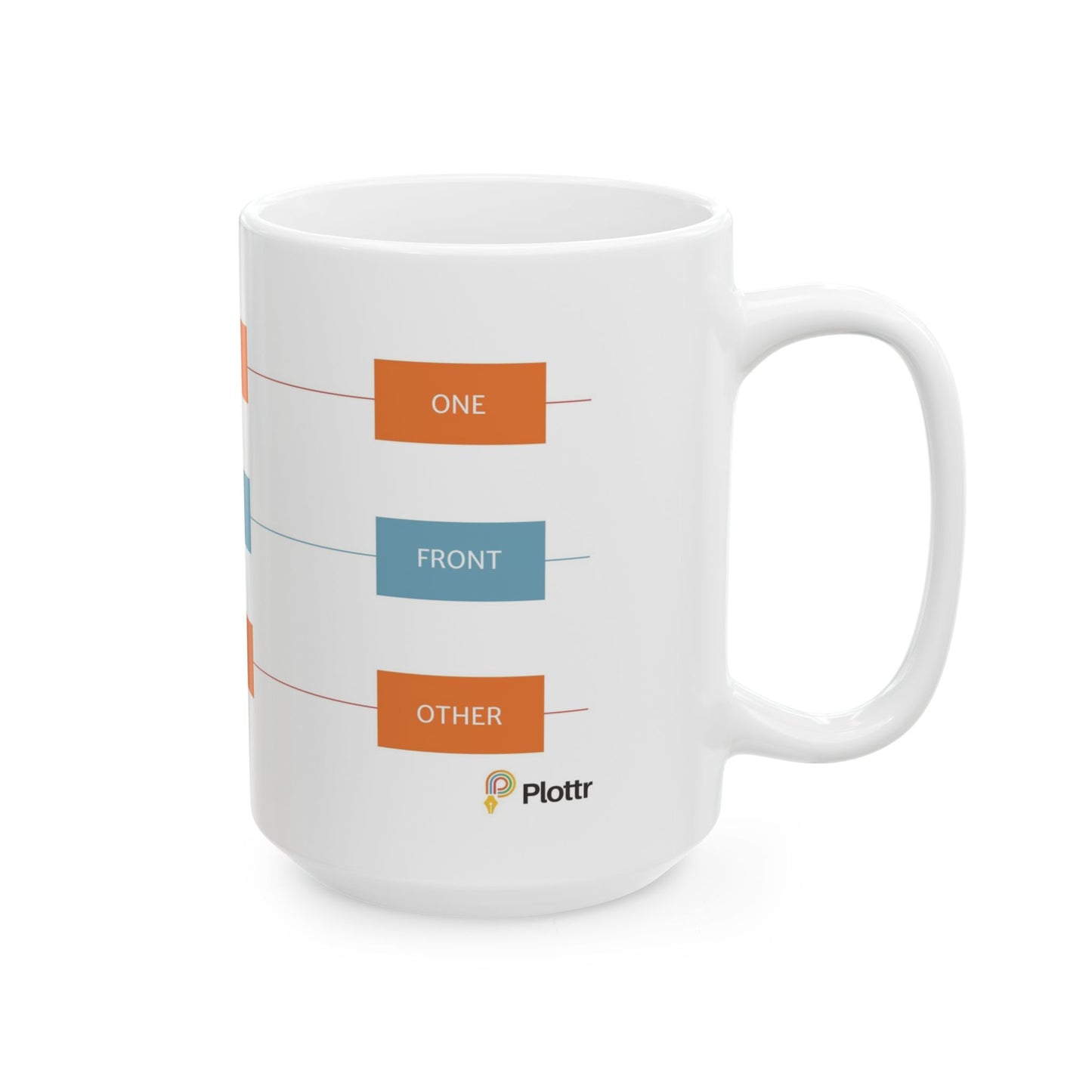 Plotlines Wrap Mug - Word by Word