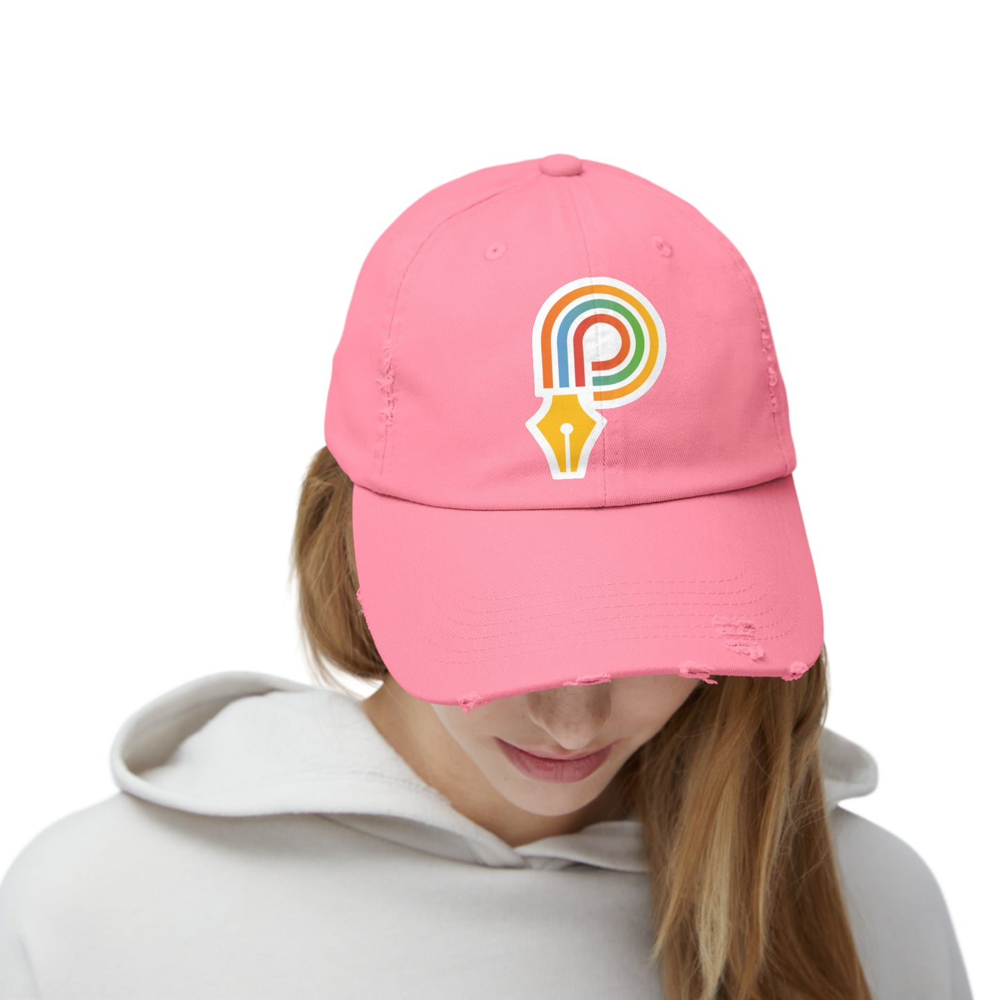 Plottr Logo Distressed Cap