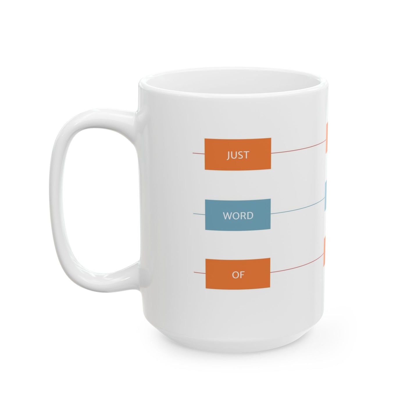 Plotlines Wrap Mug - Word by Word