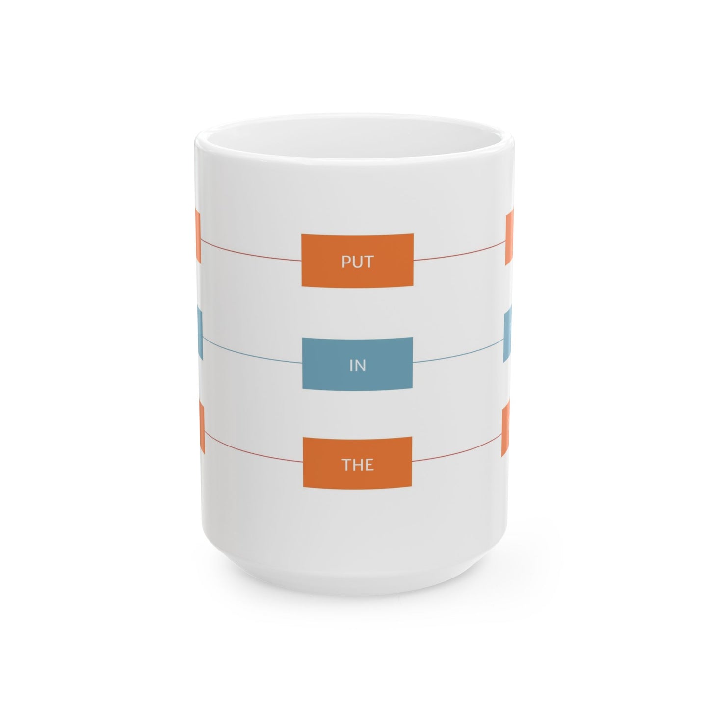 Plotlines Wrap Mug - Word by Word